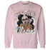 Red Stardust 3s Sweatshirt Match Melanin Got Em Jealous - NastyJamz