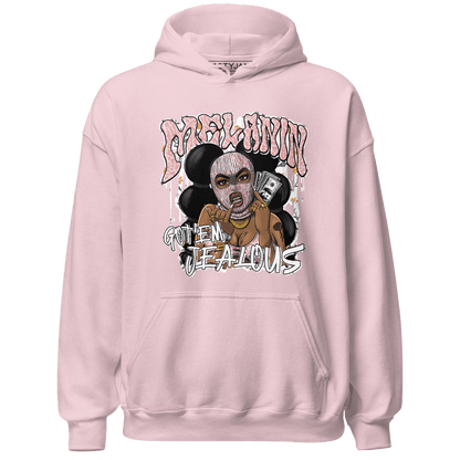 Red Stardust 3s Hoodie Match Melanin Got Em Jealous - NastyJamz