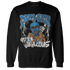 Industrial Blue 4s Sweatshirt Match Melanin Got Em Jealous - NastyJamz