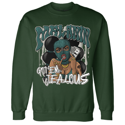 Oxidized Green 4s Sweatshirt Match Melanin Got Em Jealous - NastyJamz