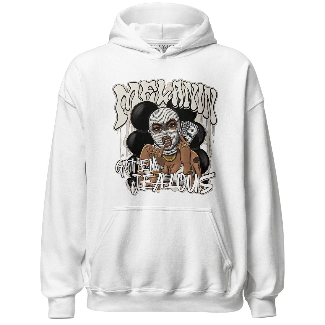SE Sail 5s Hoodie Match Melanin Got Em Jealous - NastyJamz