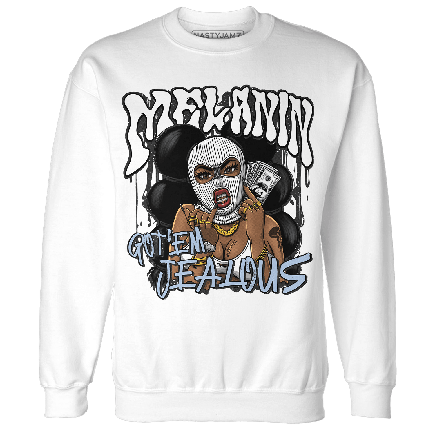 Reverse Oreo 6s Sweatshirt Match Melanin Got Em Jealous - NastyJamz