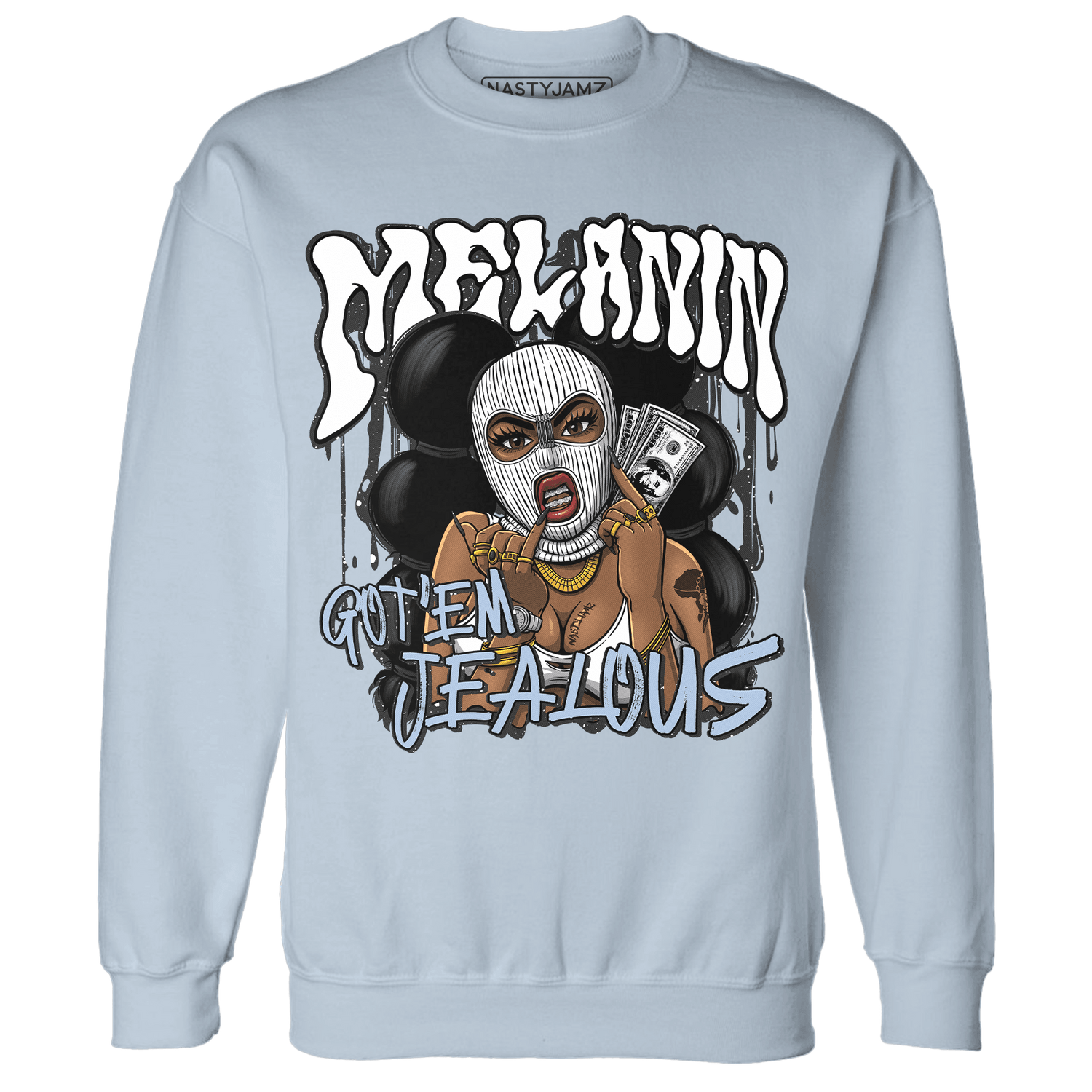 Reverse Oreo 6s Sweatshirt Match Melanin Got Em Jealous - NastyJamz