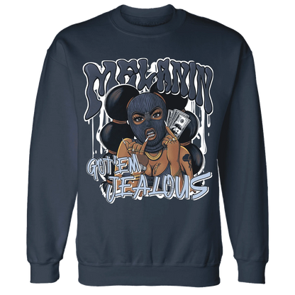 White-Navy-6s-Sweatshirt-Match-Melanin-Got-Em-Jealous