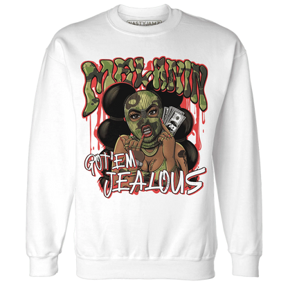 AM-90-Dark-Sage-Solar-Red-NastyJamz-Sweatshirt-Match-Melanin-Got-Em-Jealous