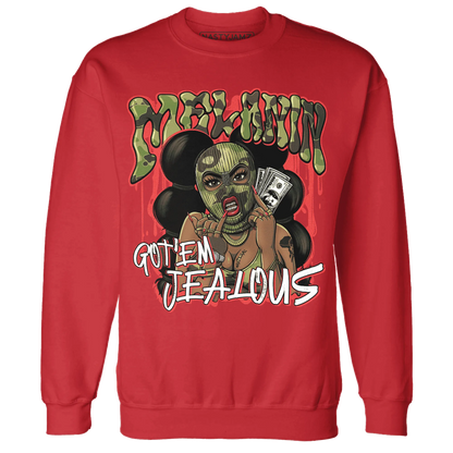 AM-90-Dark-Sage-Solar-Red-NastyJamz-Sweatshirt-Match-Melanin-Got-Em-Jealous