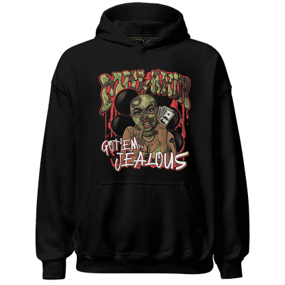 AM-90-Dark-Sage-Solar-Red-NastyJamz-Hoodie-Match-Melanin-Got-Em-Jealous