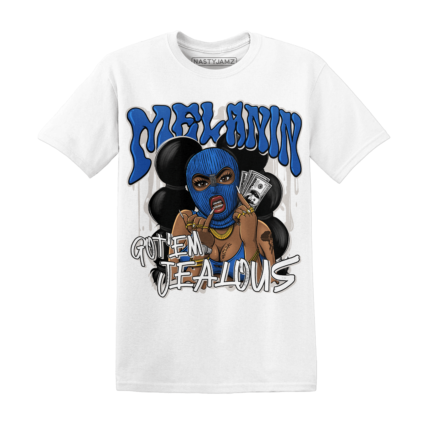Air Max 1 86 Royal T Shirt Match Melanin Got Em Jealous - NastyJamz