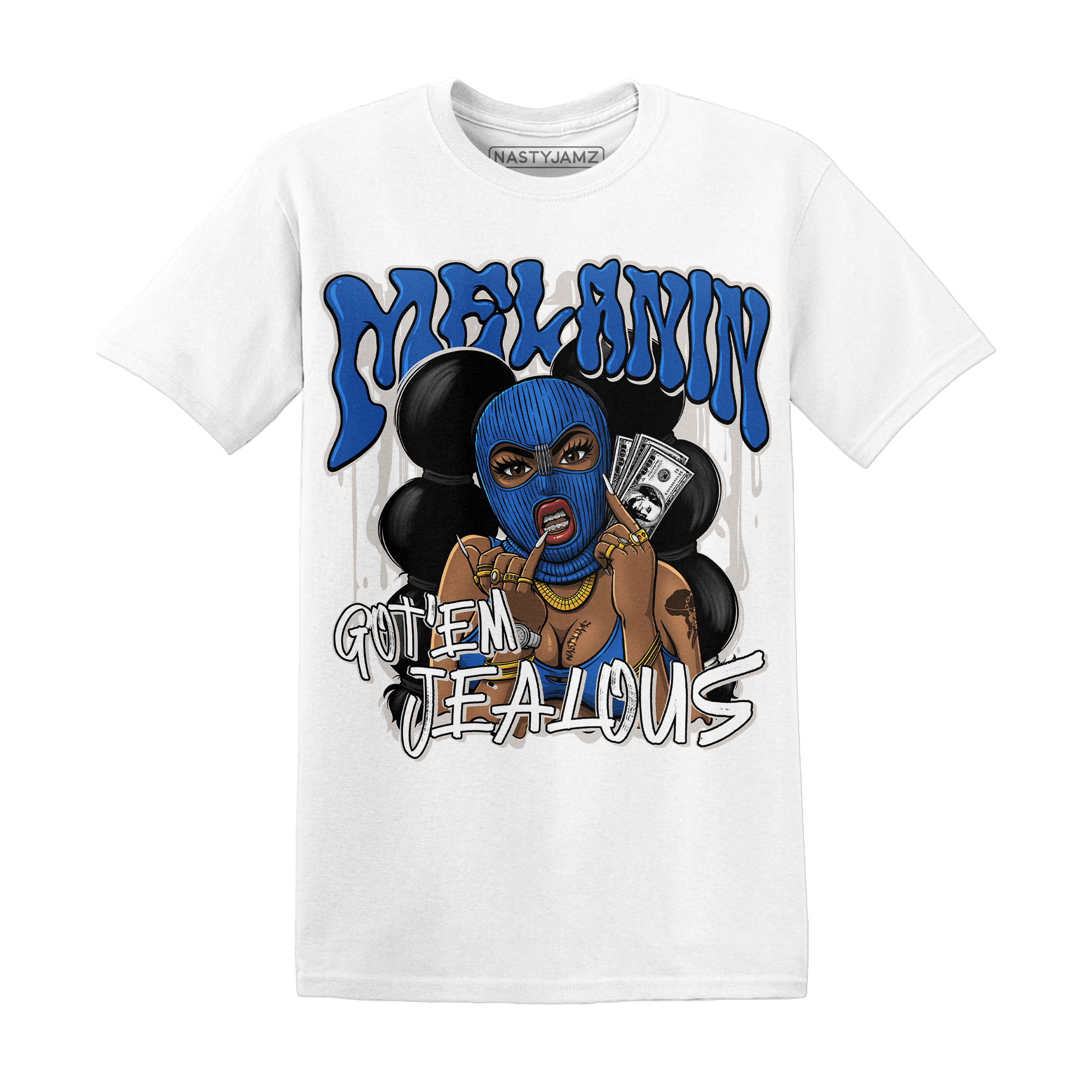 Air Max 1 86 Royal T Shirt Match Melanin Got Em Jealous - NastyJamz