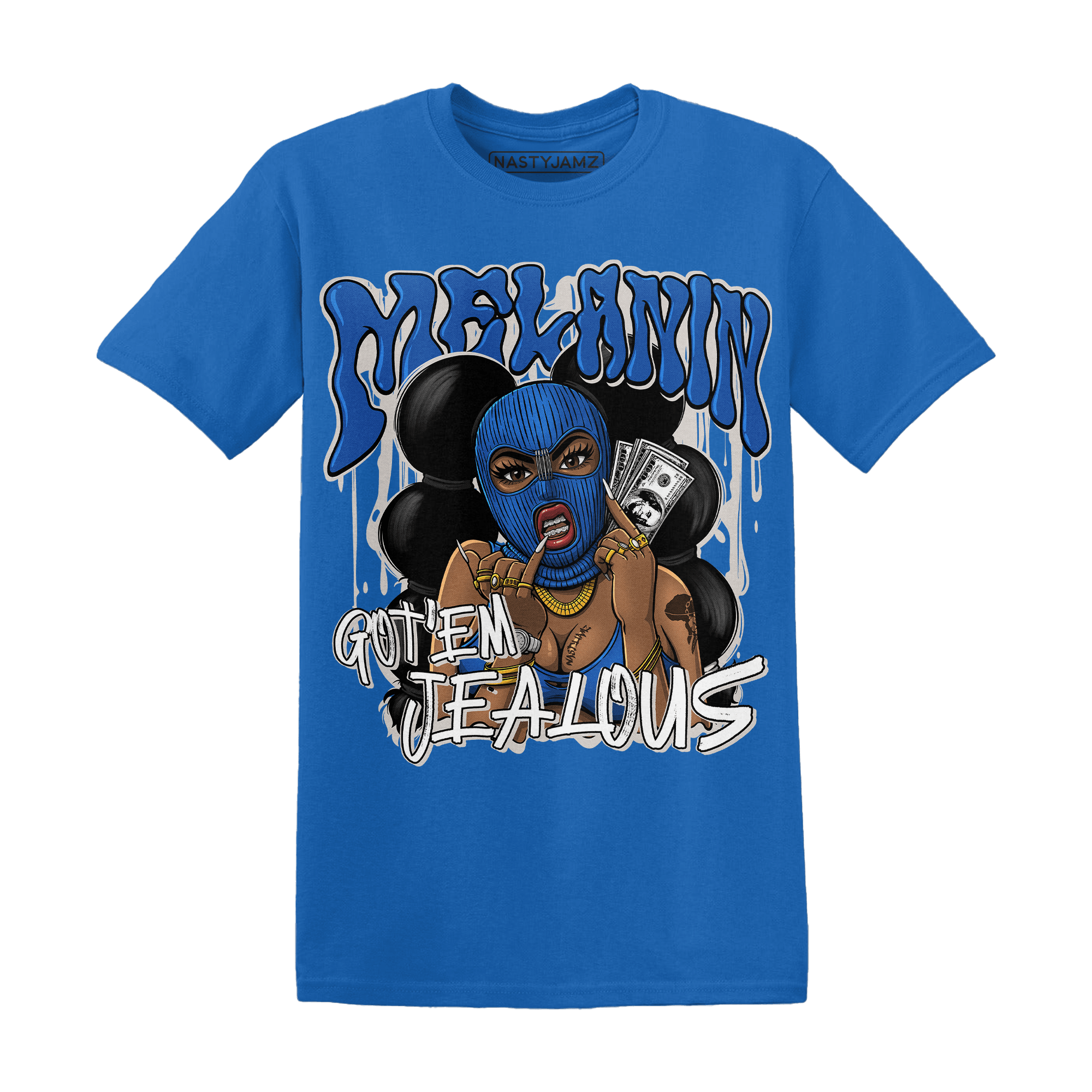 Air Max 1 86 Royal T Shirt Match Melanin Got Em Jealous - NastyJamz