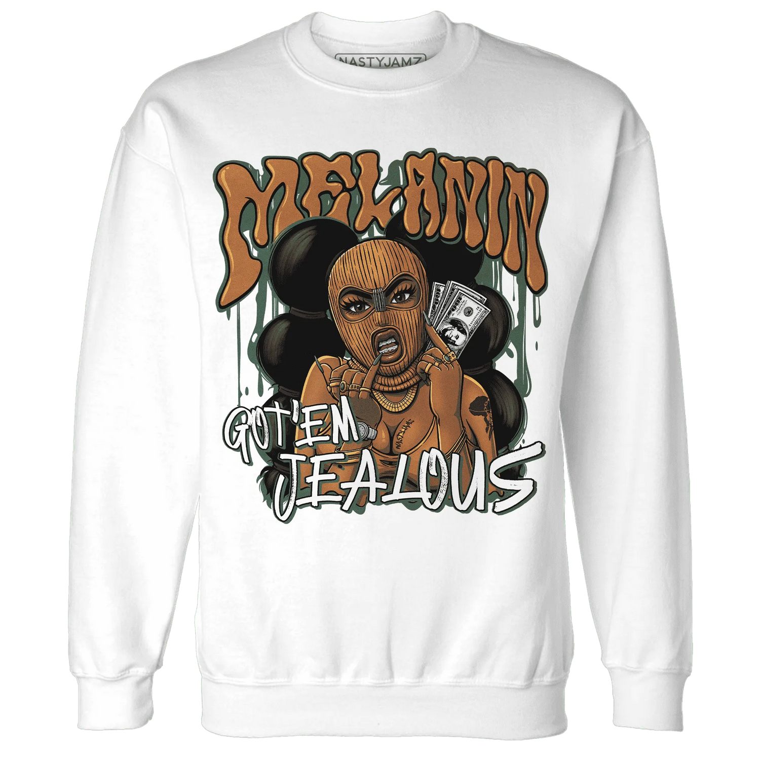 Dunk-Low-Ceramic-NastyJamz-Sweatshirt-Match-Melanin-Got-Em-Jealous