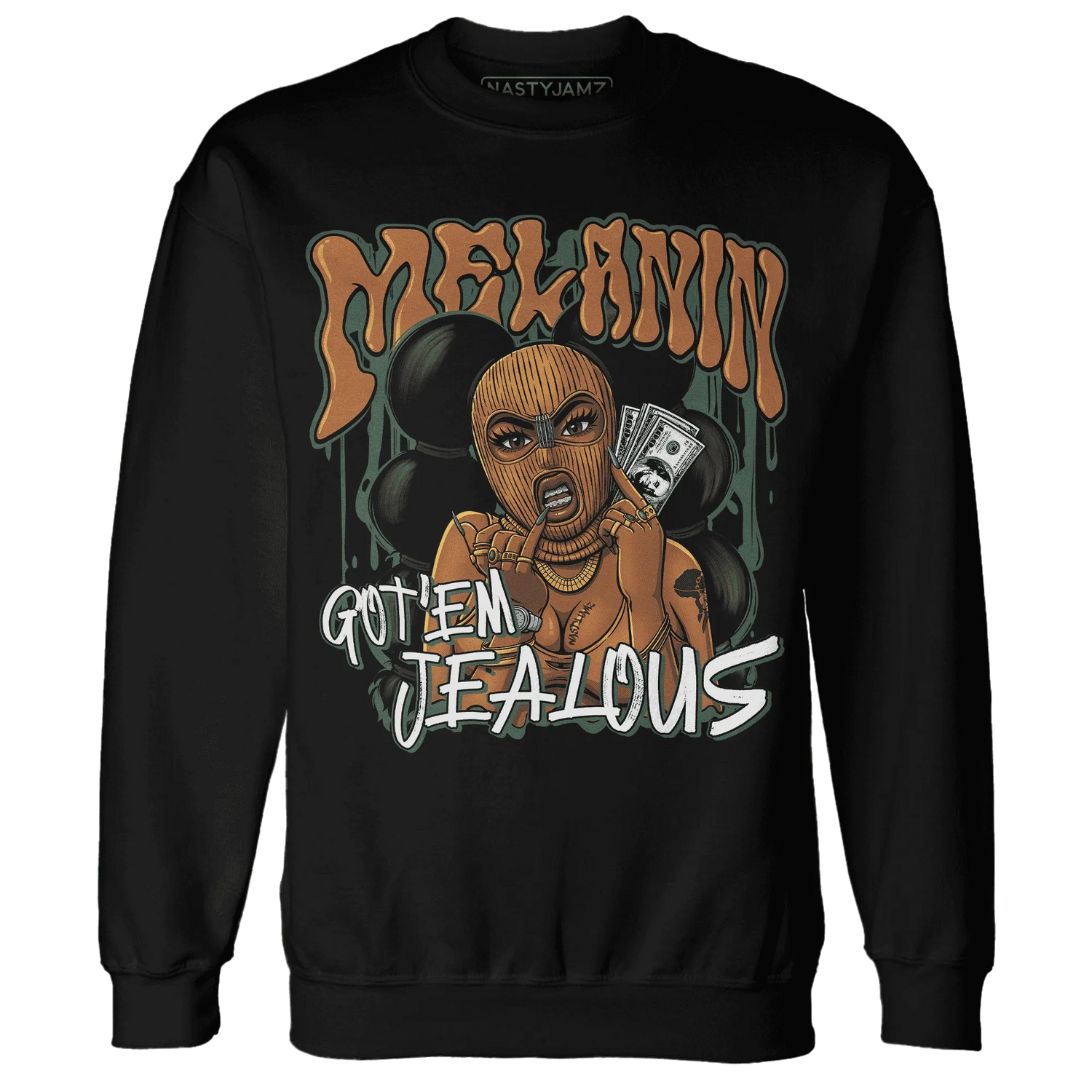 Dunk-Low-Ceramic-NastyJamz-Sweatshirt-Match-Melanin-Got-Em-Jealous