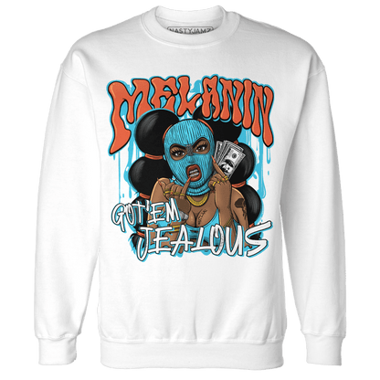 Dunk Low Dolphins Sweatshirt Match Melanin Got Em Jealous - NastyJamz
