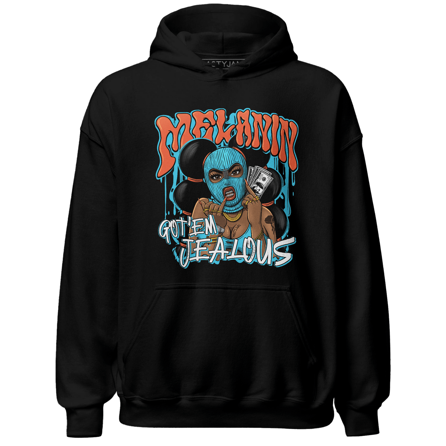 Dunk Low Dolphins Hoodie Match Melanin Got Em Jealous - NastyJamz