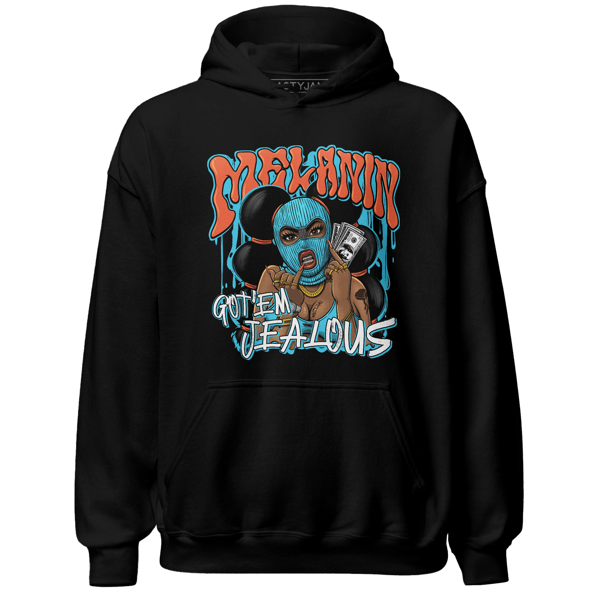 Dunk Low Dolphins Hoodie Match Melanin Got Em Jealous - NastyJamz