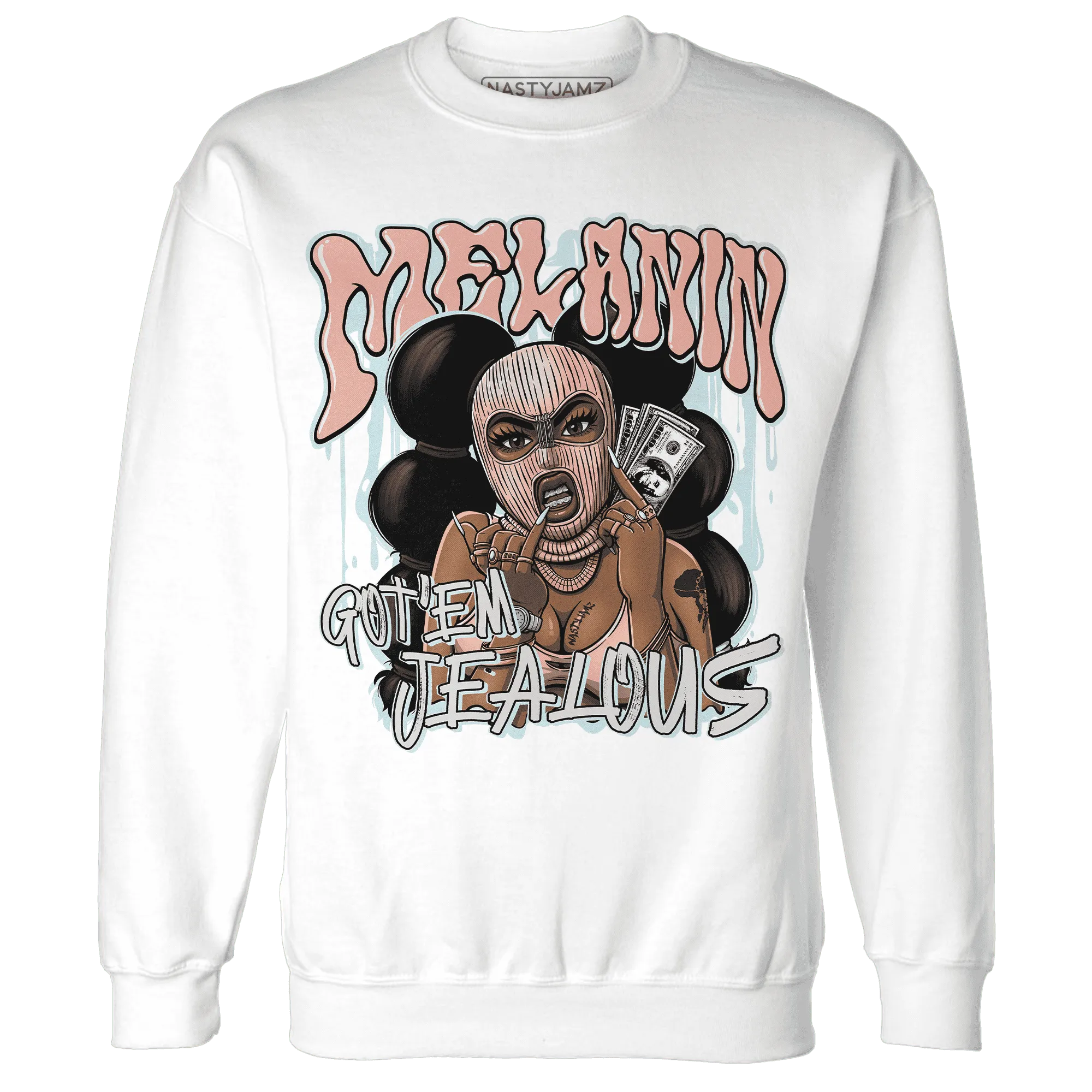 Dunk-Low-Glacier-Blue-Arctic-Orange-NastyJamz-Sweatshirt-Match-Melanin-Got-Em-Jealous