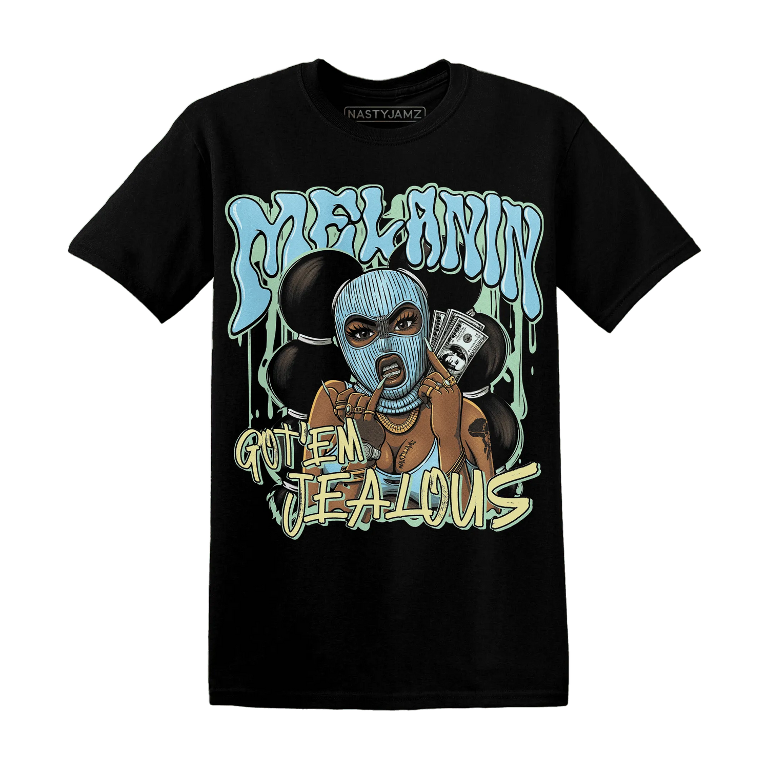 Dunk-Verdy-Visty-NastyJamz-T-Shirt-Match-Melanin-Got-Em-Jealous