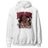 Cherry 12s Hoodie Match Melanin Got Em Jealous - NastyJamz