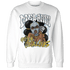 Blue Grey 13s Sweatshirt Match Melanin Got Em Jealous - NastyJamz