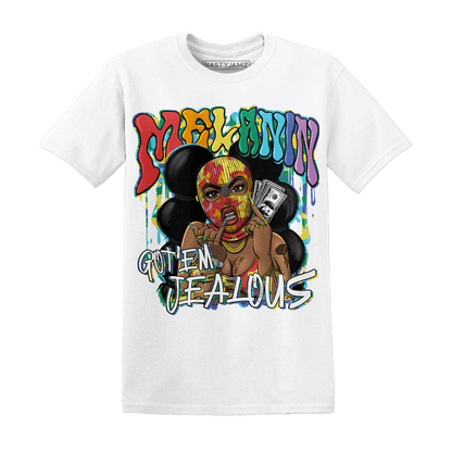 Mid GS Six Championships 1s T Shirt Match Melanin Got Em Jealous - NastyJamz