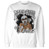 Retro High OG Black White 1s Sweatshirt Match Melanin Got Em Jealous - NastyJamz