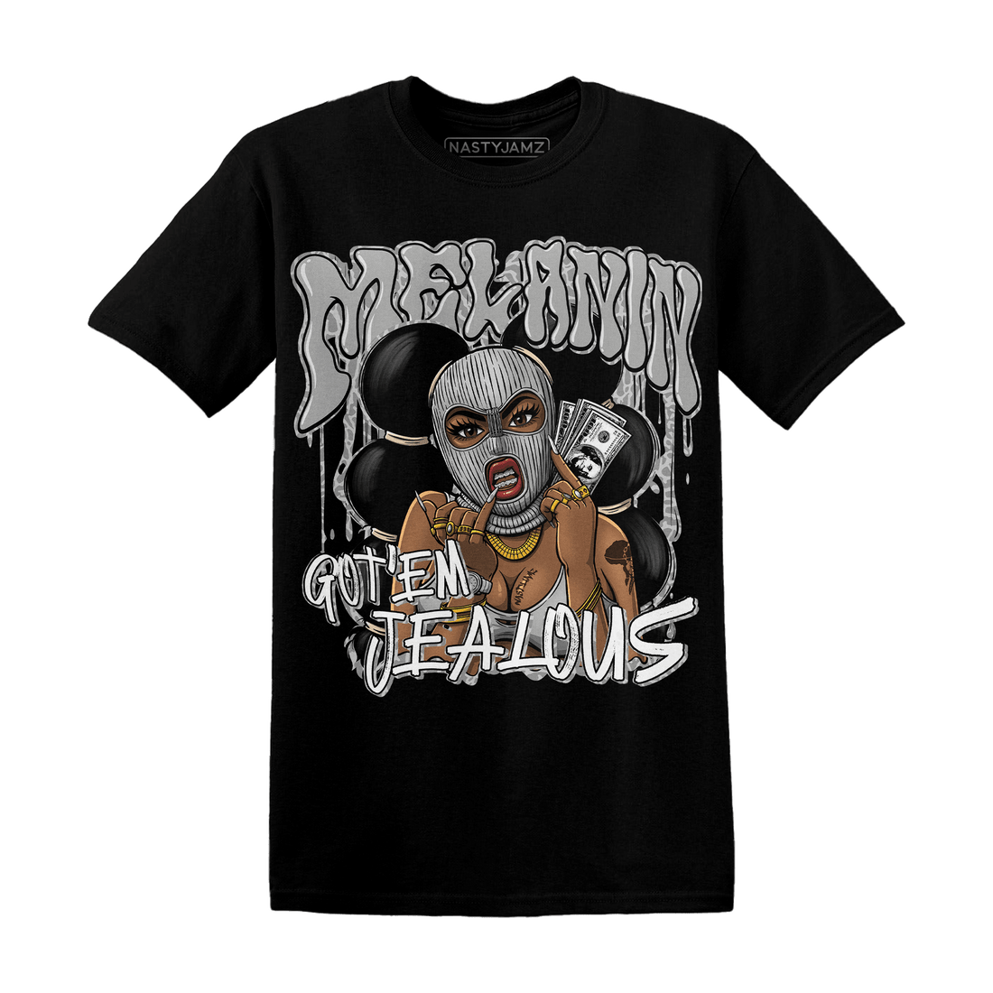 Craft Ivory 3s T Shirt Match Melanin Got Em Jealous - NastyJamz