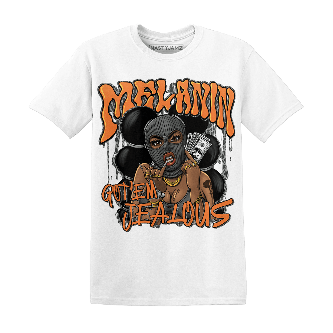 Fear Pack 3s T Shirt Match Melanin Got Em Jealous - NastyJamz