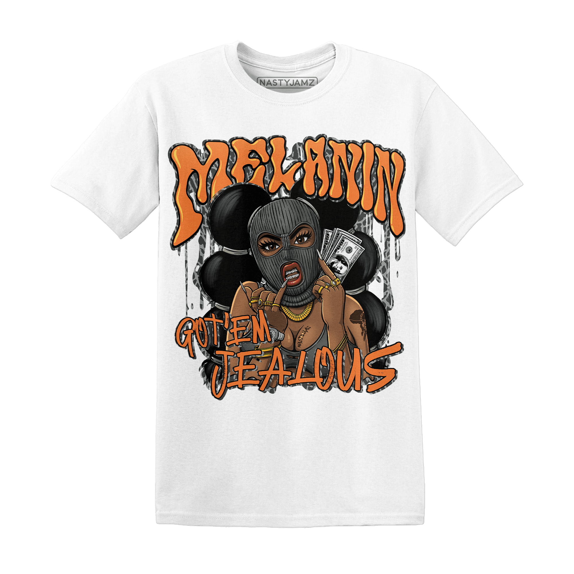 Fear Pack 3s T Shirt Match Melanin Got Em Jealous - NastyJamz