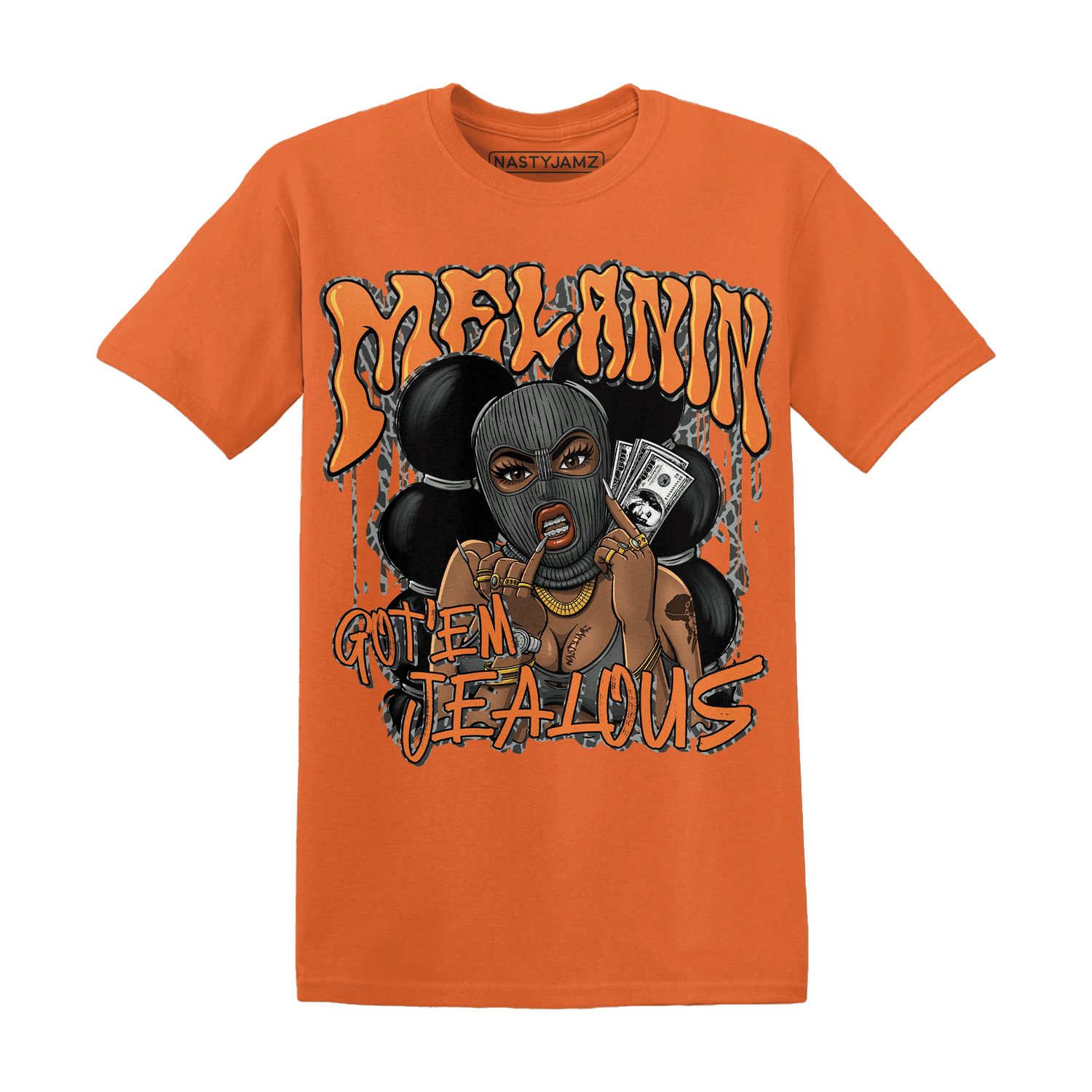 Fear Pack 3s T Shirt Match Melanin Got Em Jealous - NastyJamz