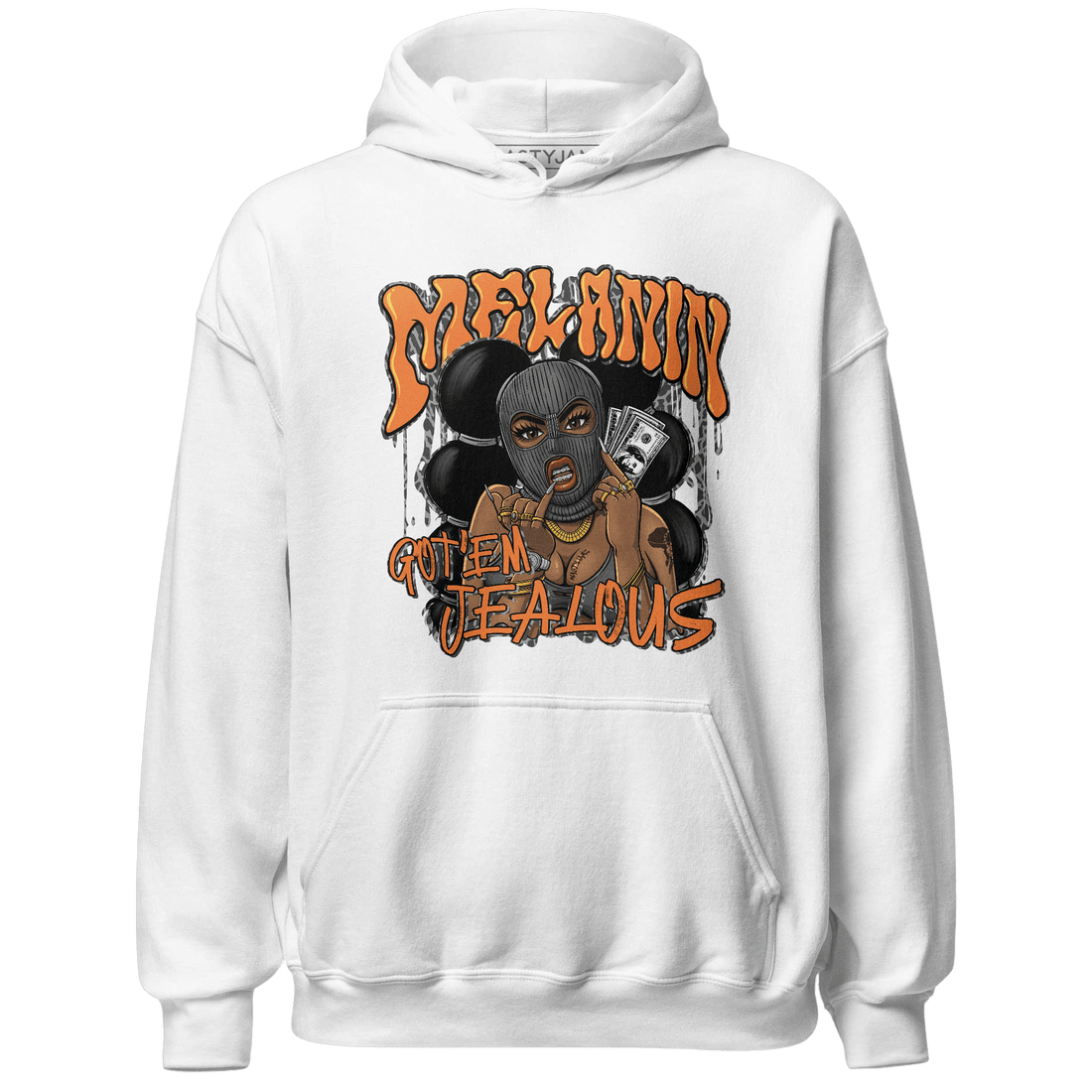 Fear Pack 3s Hoodie Match Melanin Got Em Jealous - NastyJamz