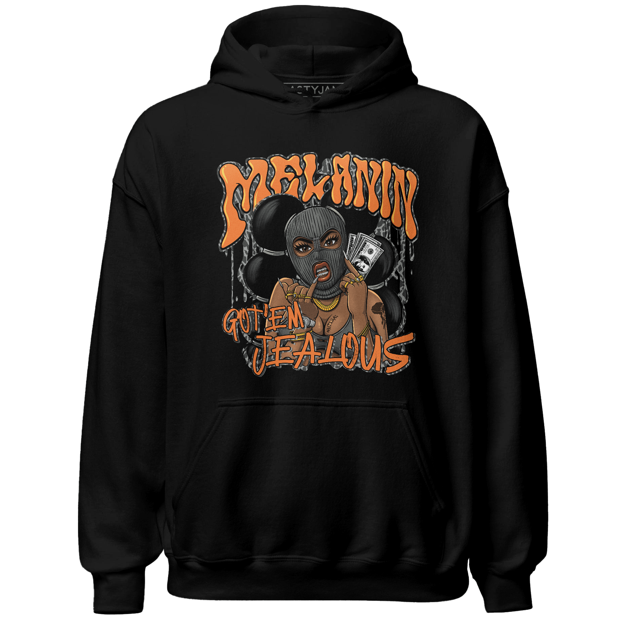 Fear Pack 3s Hoodie Match Melanin Got Em Jealous - NastyJamz