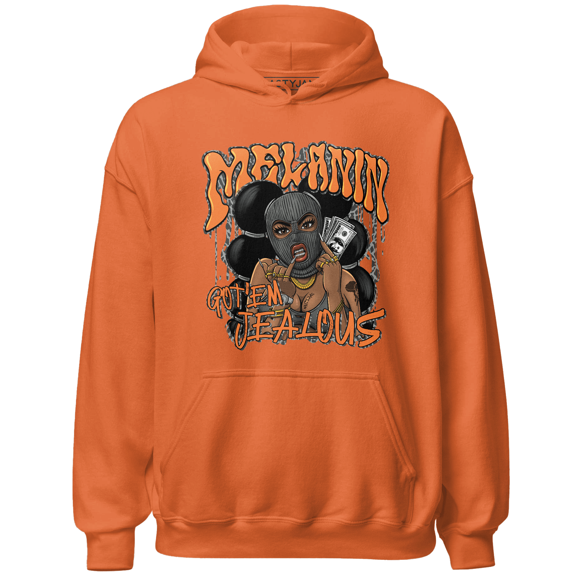 Fear Pack 3s Hoodie Match Melanin Got Em Jealous - NastyJamz