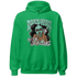Green Glow 3s Hoodie Match Melanin Got Em Jealous - NastyJamz