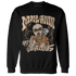 Palomino 3s Sweatshirt Match Melanin Got Em Jealous - NastyJamz