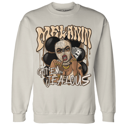 Palomino 3s Sweatshirt Match Melanin Got Em Jealous - NastyJamz