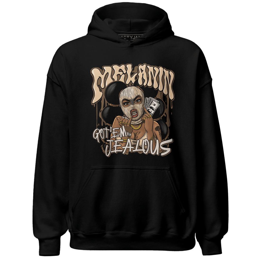 Palomino 3s Hoodie Match Melanin Got Em Jealous - NastyJamz