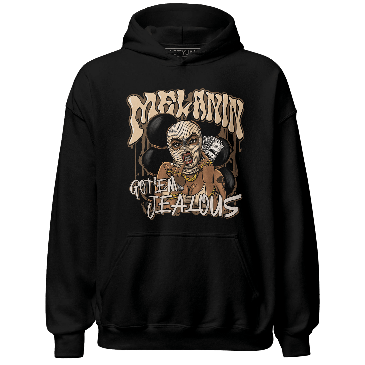 Palomino 3s Hoodie Match Melanin Got Em Jealous - NastyJamz