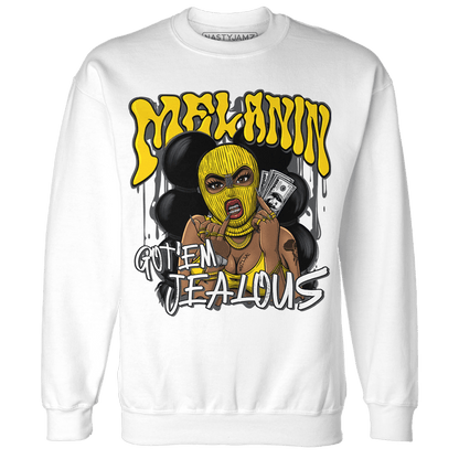 Thunder 4s Sweatshirt Match Melanin Got Em Jealous - NastyJamz