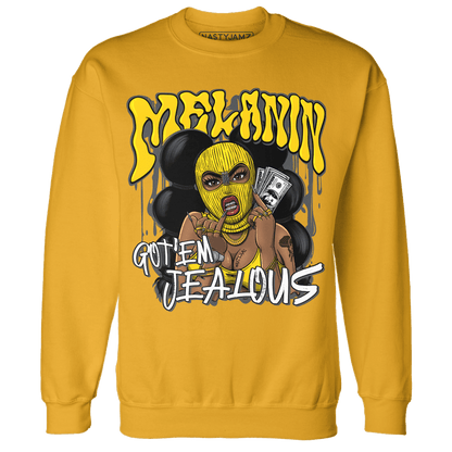 Thunder 4s Sweatshirt Match Melanin Got Em Jealous - NastyJamz