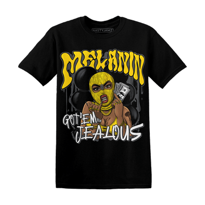 Thunder 4s T Shirt Match Melanin Got Em Jealous - NastyJamz