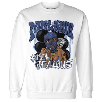 Midnight Navy 5s Sweatshirt Match Melanin Got Em Jealous - NastyJamz