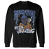 Midnight Navy 5s Sweatshirt Match Melanin Got Em Jealous - NastyJamz