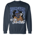 Midnight Navy 5s Sweatshirt Match Melanin Got Em Jealous - NastyJamz