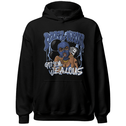 Midnight Navy 5s Hoodie Match Melanin Got Em Jealous - NastyJamz