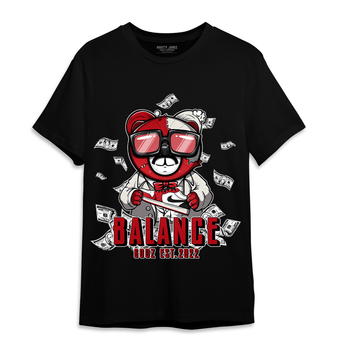 Low OG Trophy Room 1s T Shirt Match Men BER - NastyJamz