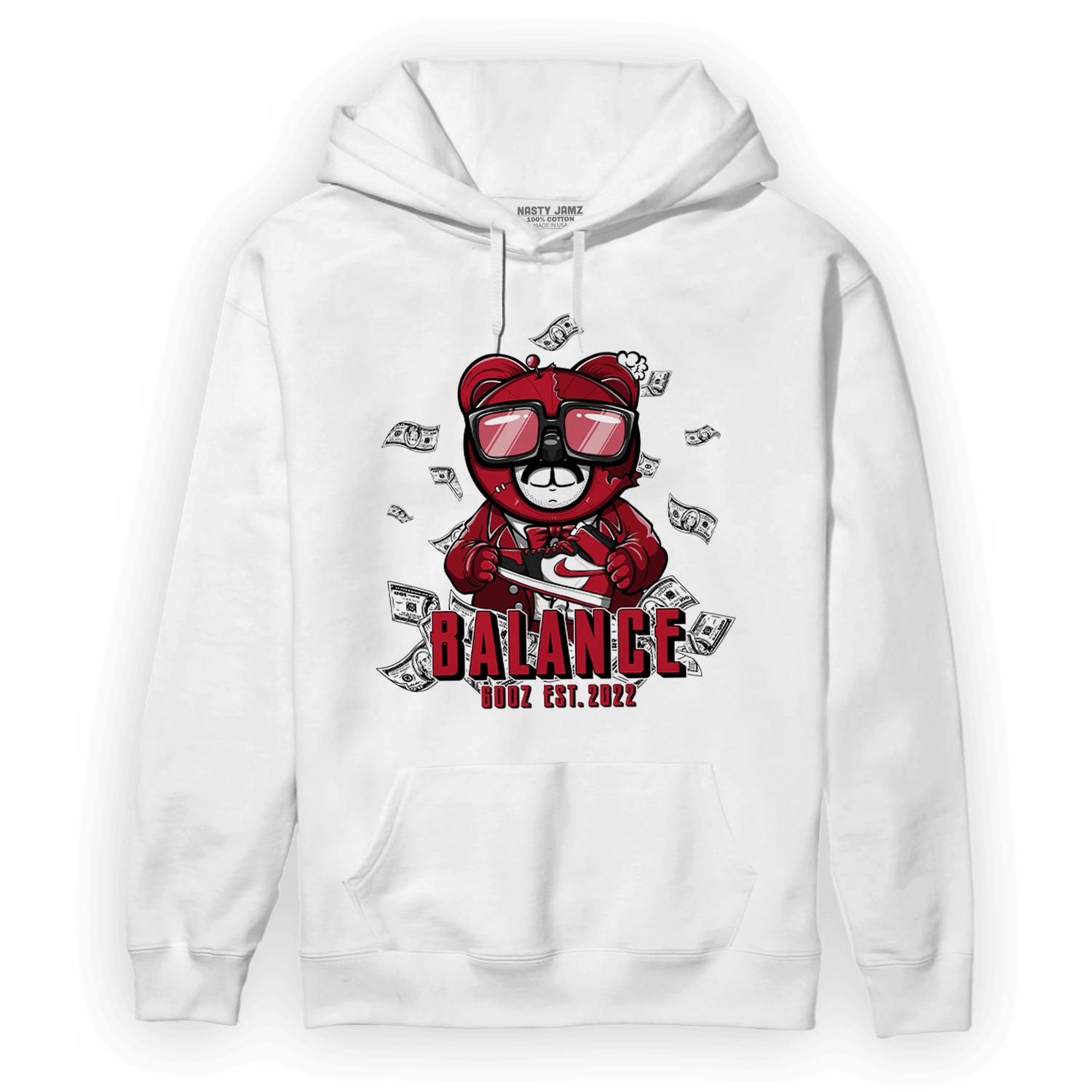 Mid Alternate Bred Toe 1s Hoodie Match Men BER - NastyJamz