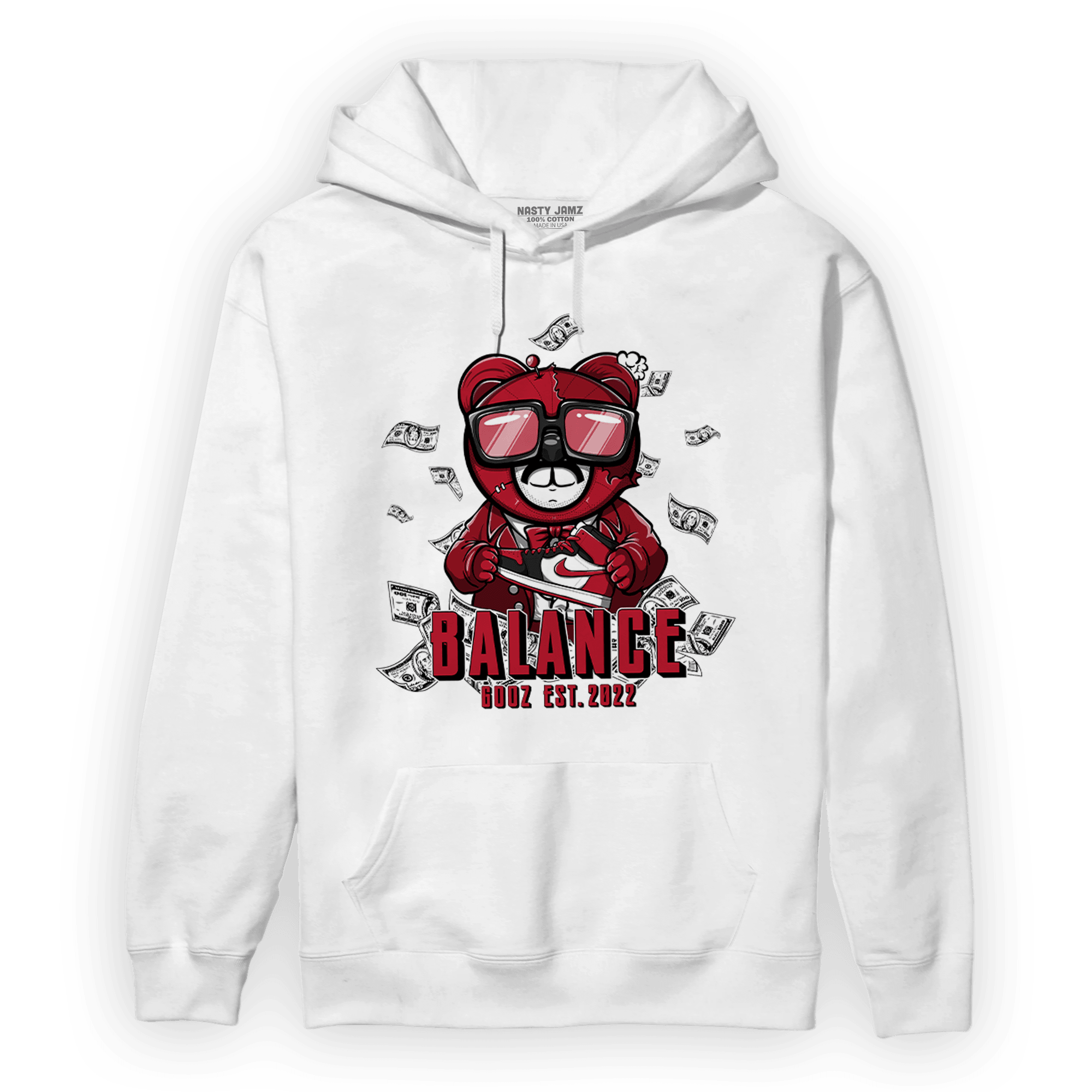 Mid Alternate Bred Toe 1s Hoodie Match Men BER - NastyJamz