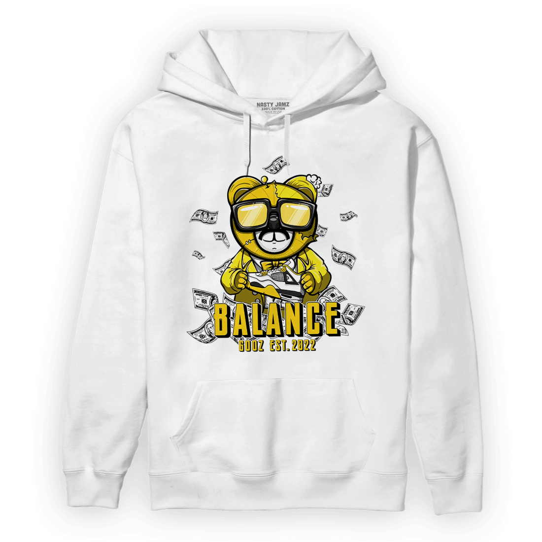 Vivid Sulfur 4s Hoodie Match Men BER - NastyJamz
