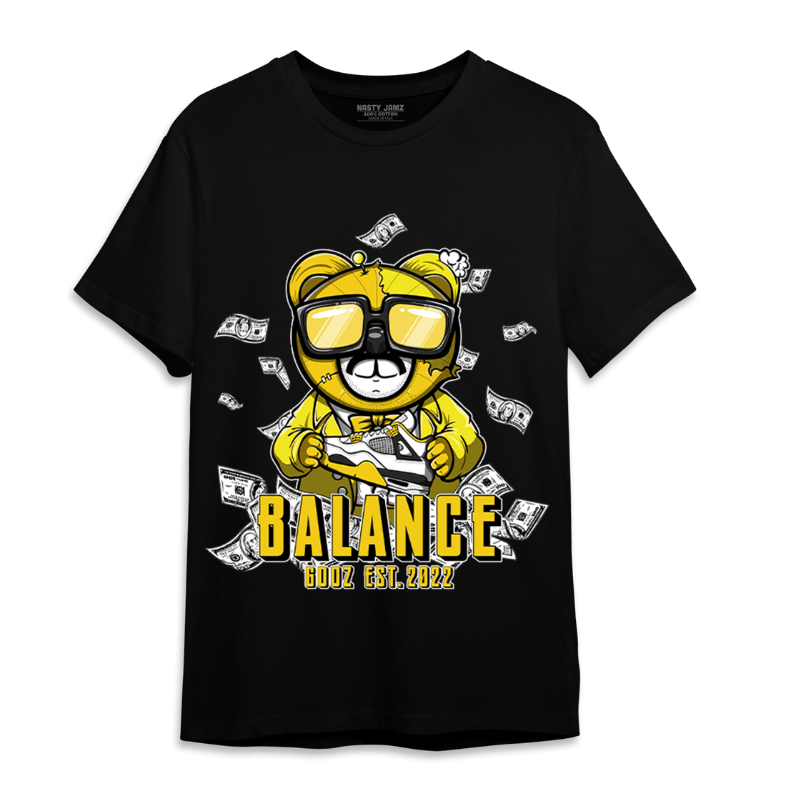 Vivid Sulfur 4s T Shirt Match Men BER - NastyJamz