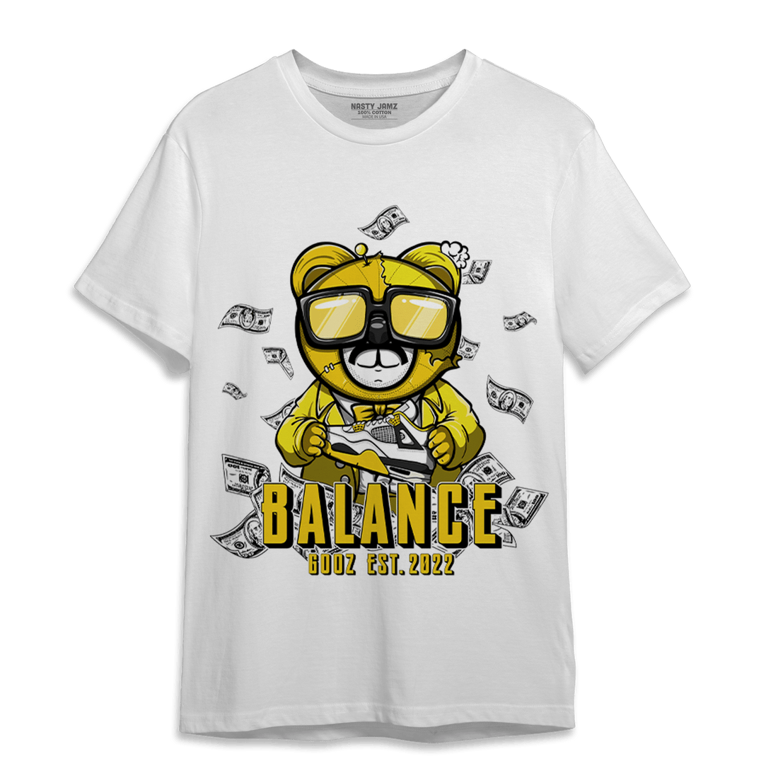 Vivid Sulfur 4s T Shirt Match Men BER - NastyJamz